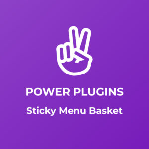 Sticky Menu Basket Plugin Video