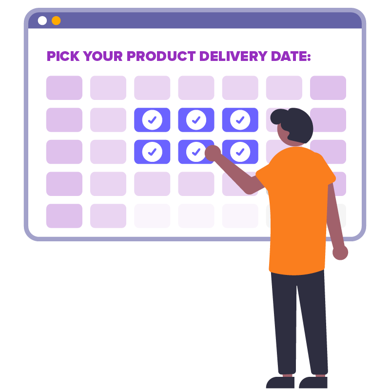 Custom product delivery date for WooCommerce plugin
