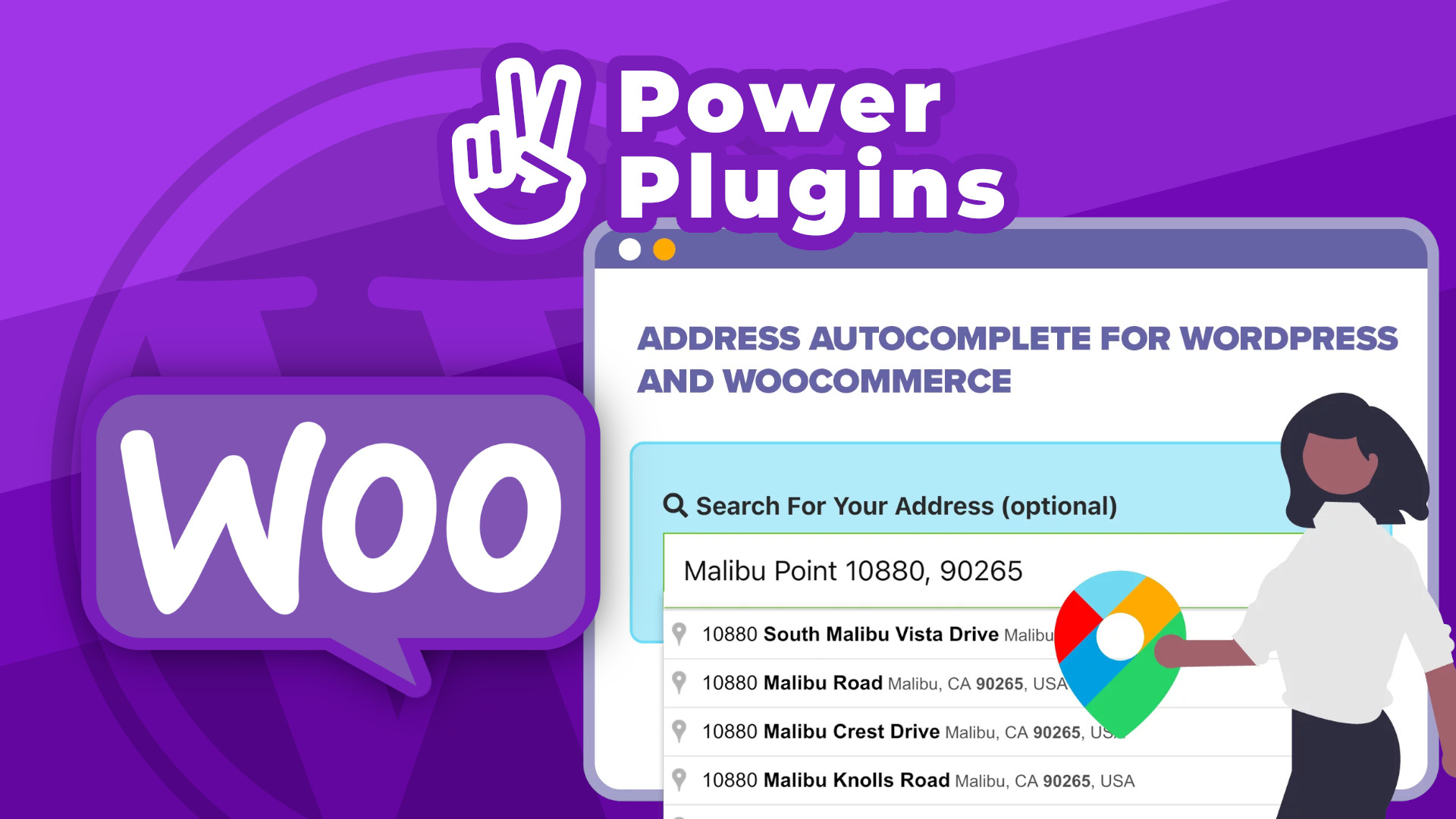 Address autocomplete plugin for WooCommerce
